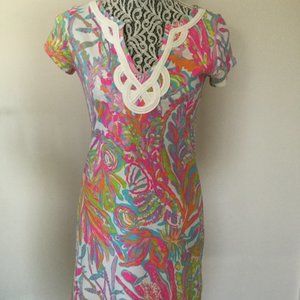 NWT Lilly Pulitzer Brewster dress size S scuba to cuba
